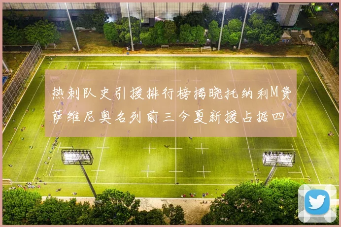 热刺队史引援排行榜揭晓托纳利M费萨维尼奥名列前三今夏新援占据四席